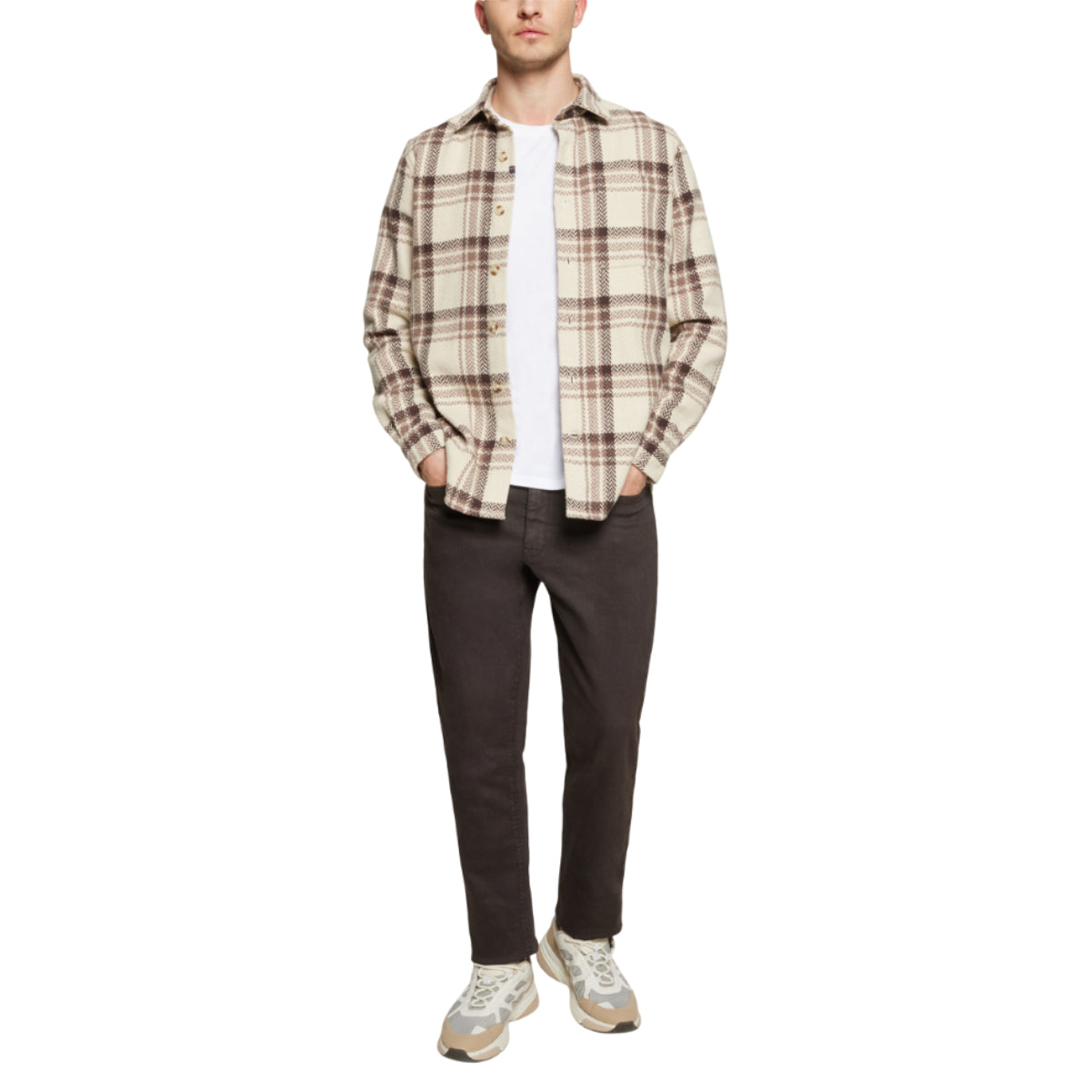 Benny big check overshirt