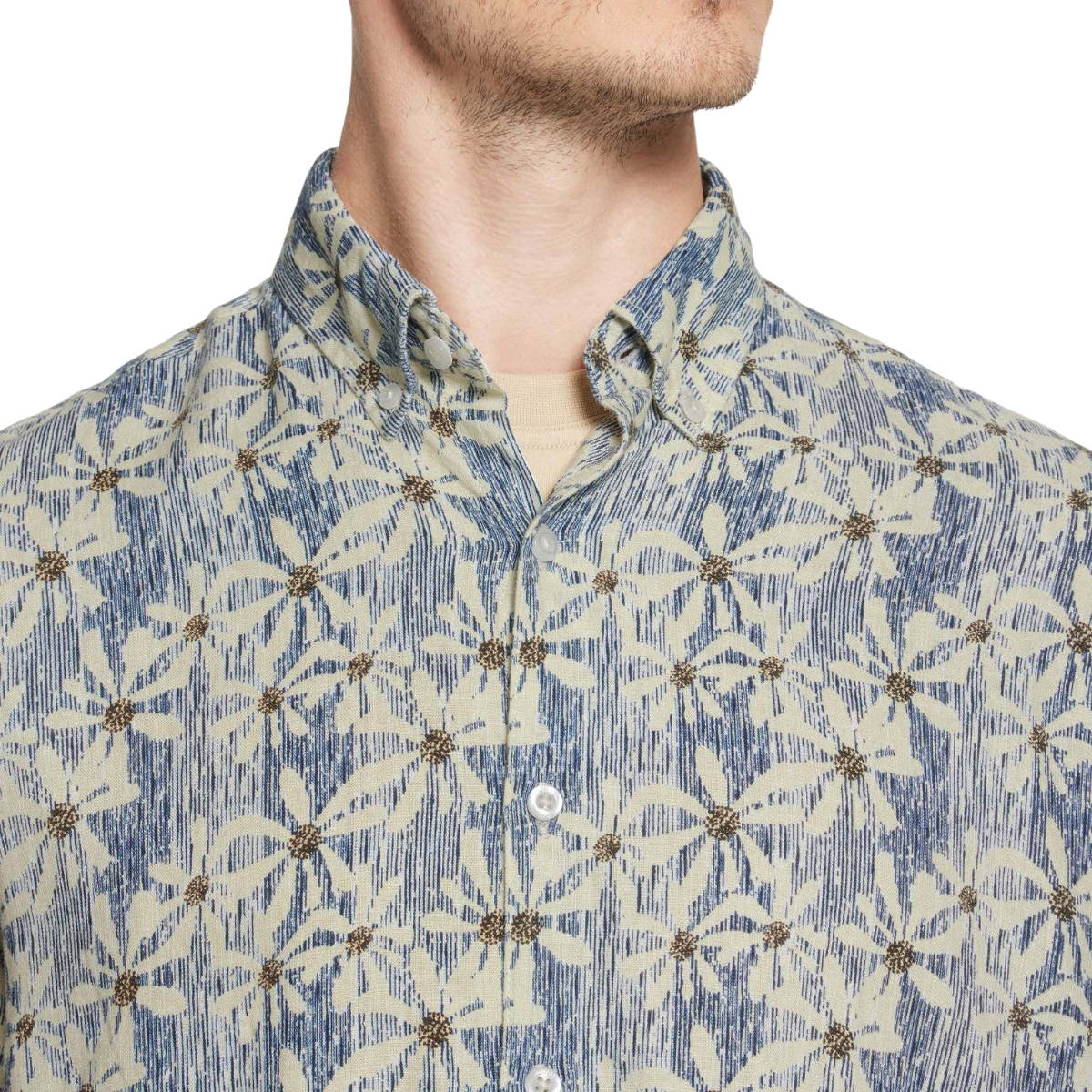Gus linen/cotton print