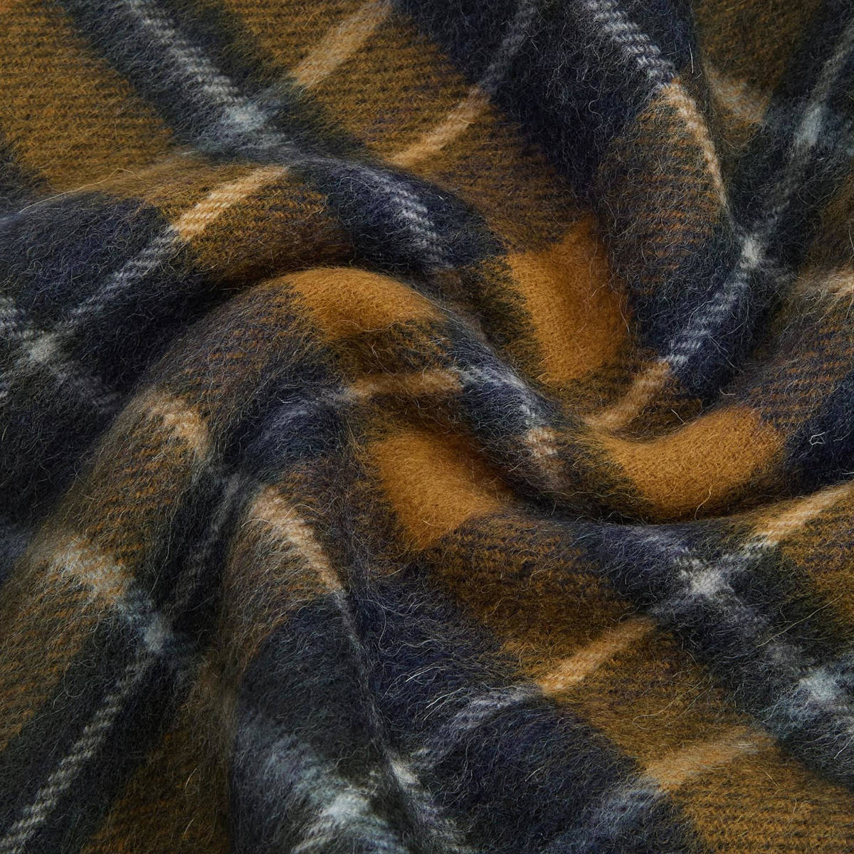 New check tartan scarf