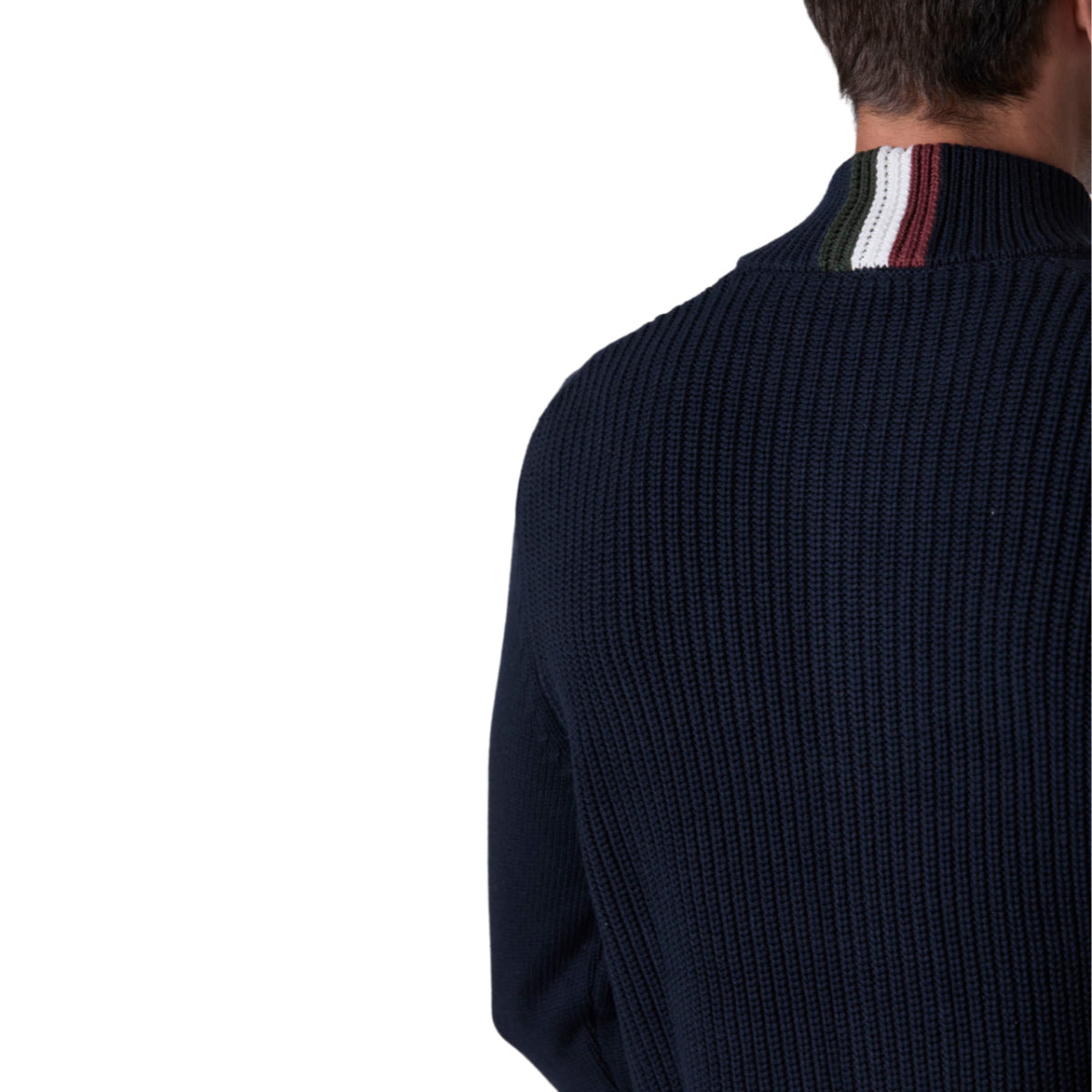 Aeronautica militare Ribbed Cardigan