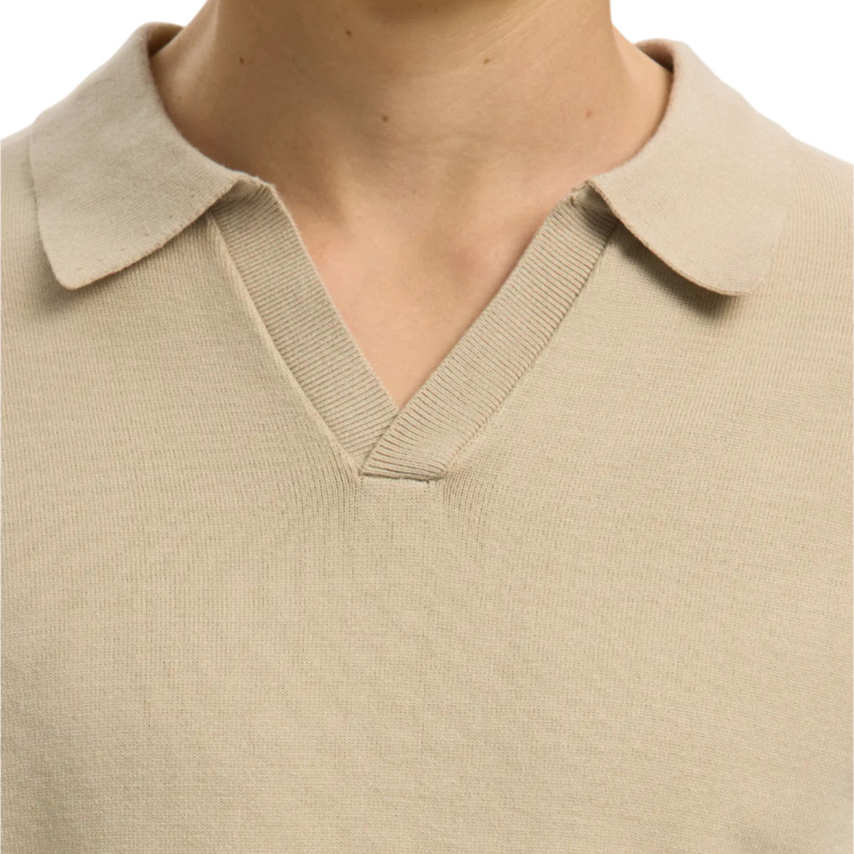 Teller knit polo