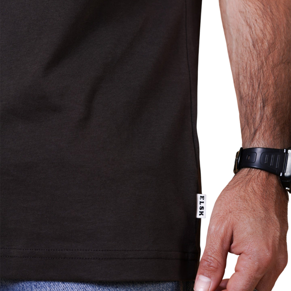 Echo men`s brushed t-shirt