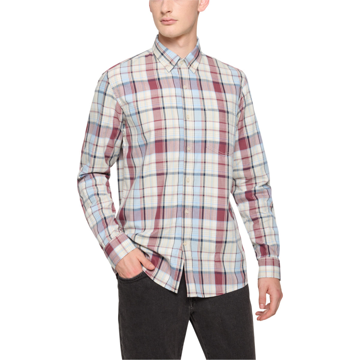 Peter check l/s shirt