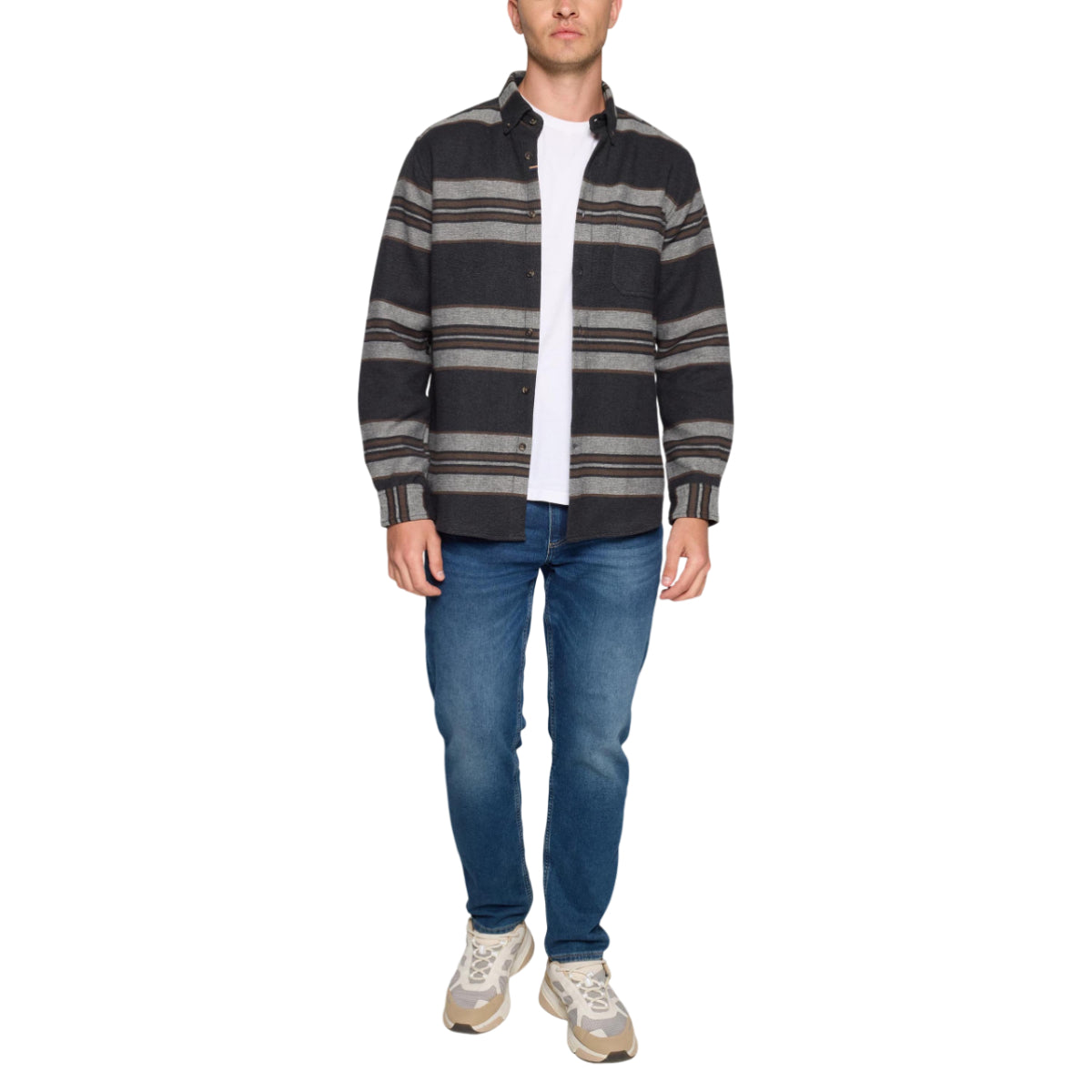 Stan boucle stripe