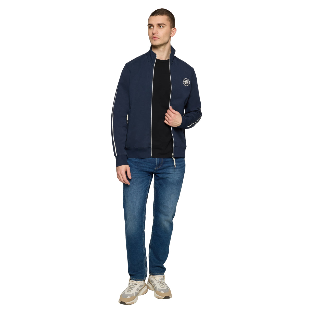 Matts zip cardigan