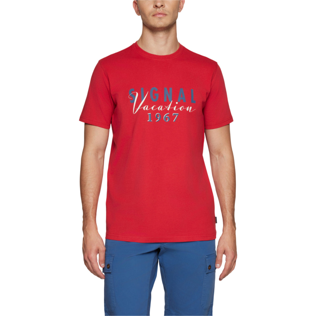 Finn front print tee