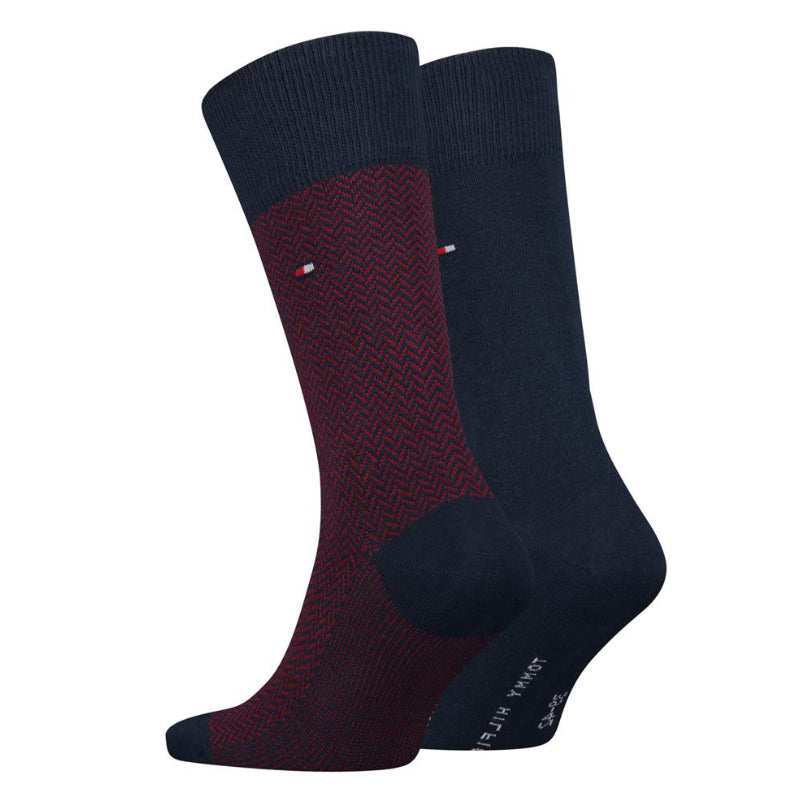 Tommy Hilfiger TH men sock 2p herringbone