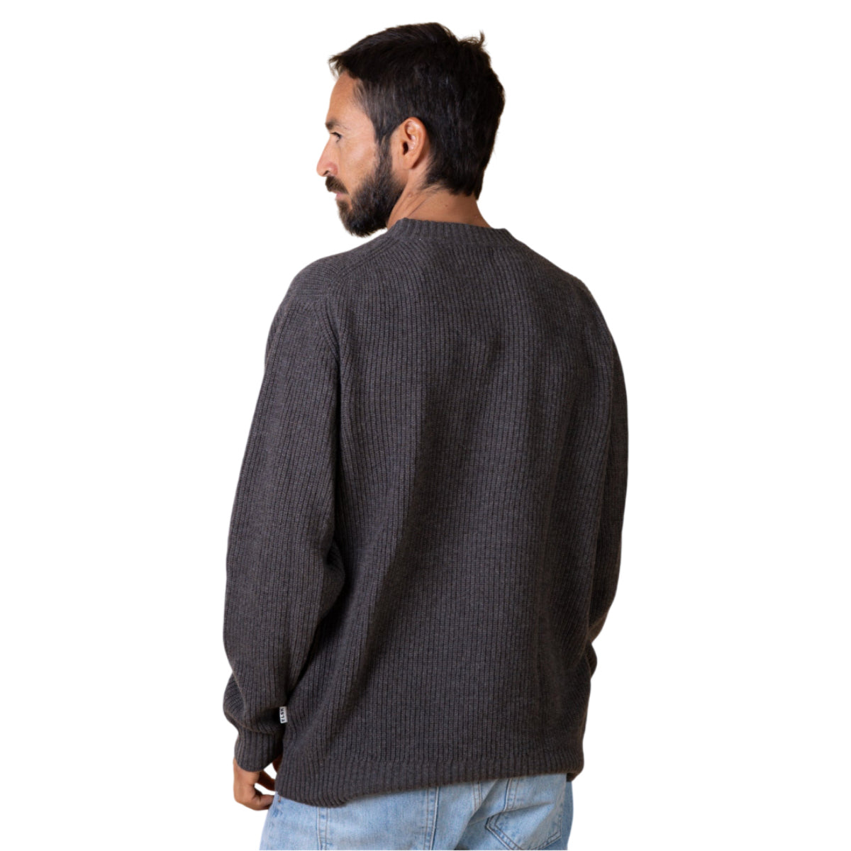 Roundneck men´s recycled wool