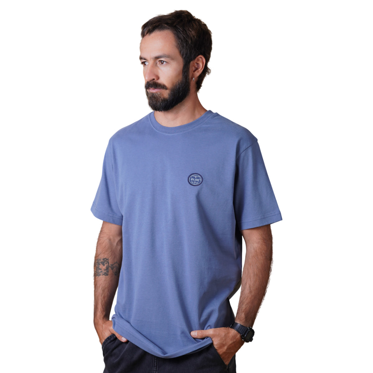 Globe brushed t-shirt