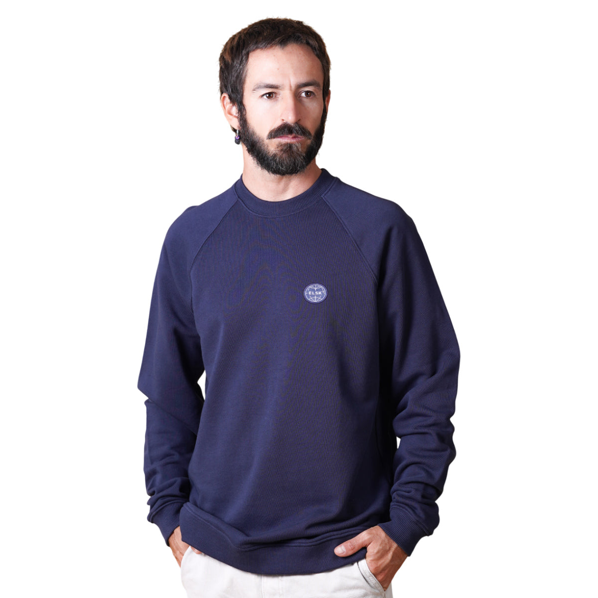 Globe men`s raglan crewneck