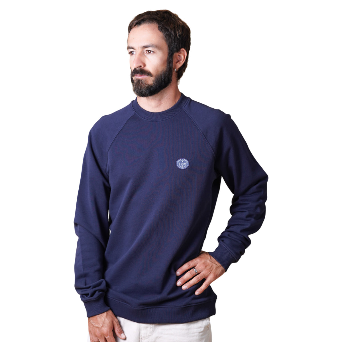 Globe men`s raglan crewneck