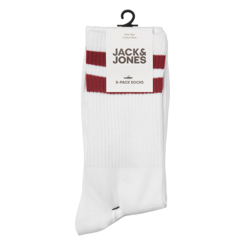 Jack & Jones Jactwo stripes tennis 5 pack