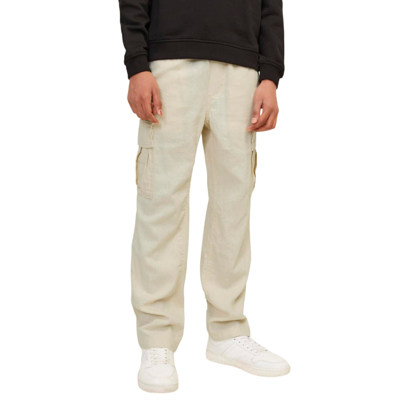 Jack & Jones kids Jpstbill jjnate linen cargo