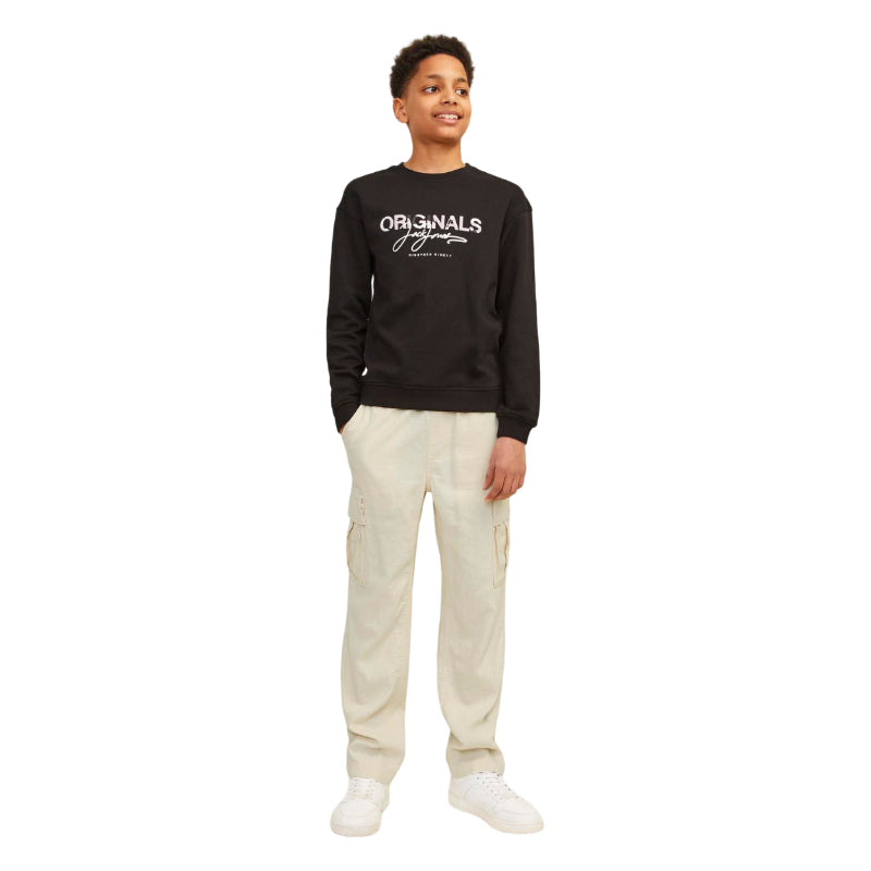 Jack & Jones kids Jpstbill jjnate linen cargo