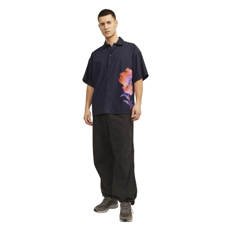 Jack & Jones Jcobloom oversized shirt ss ln