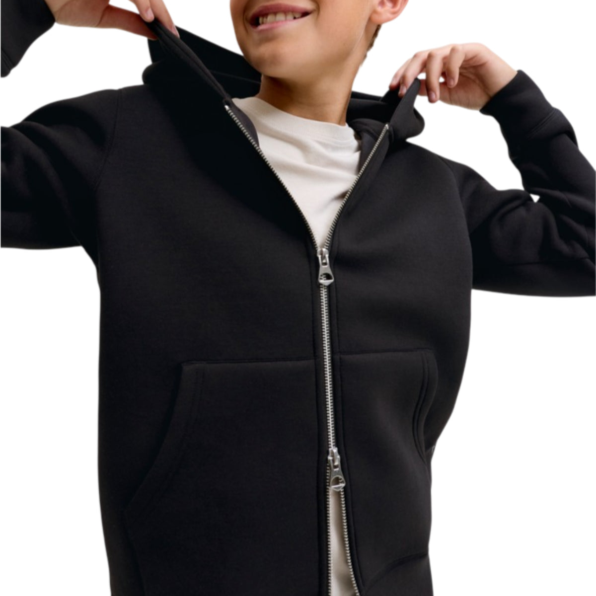 Jcolegacy sweat scuba zip hood