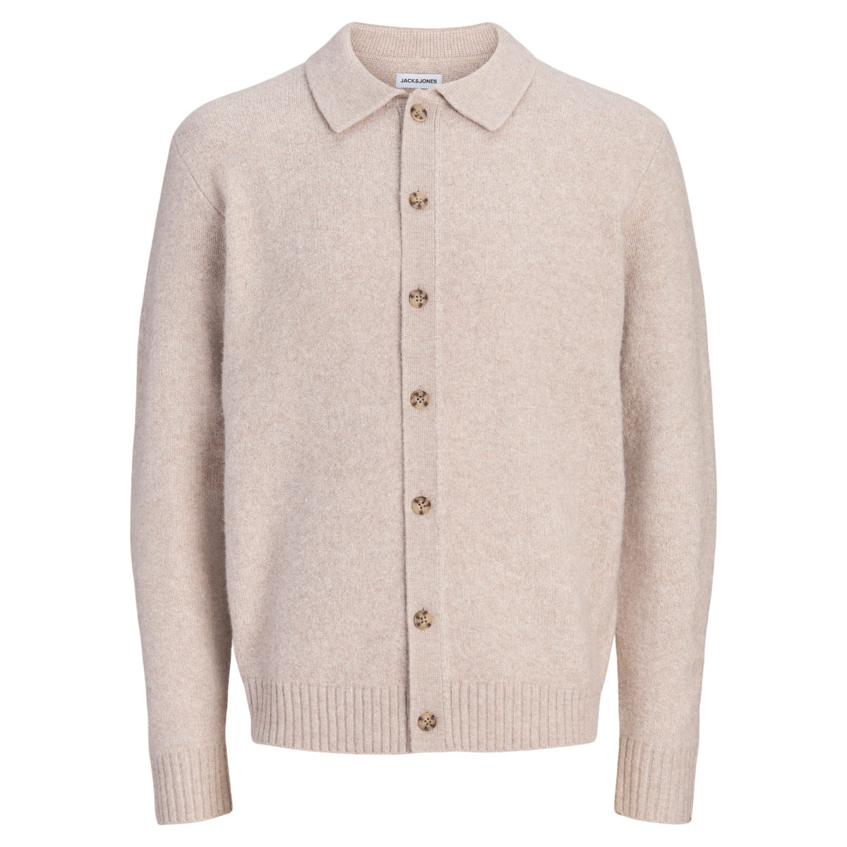 JJESOHO Ollie knit polo cardigan