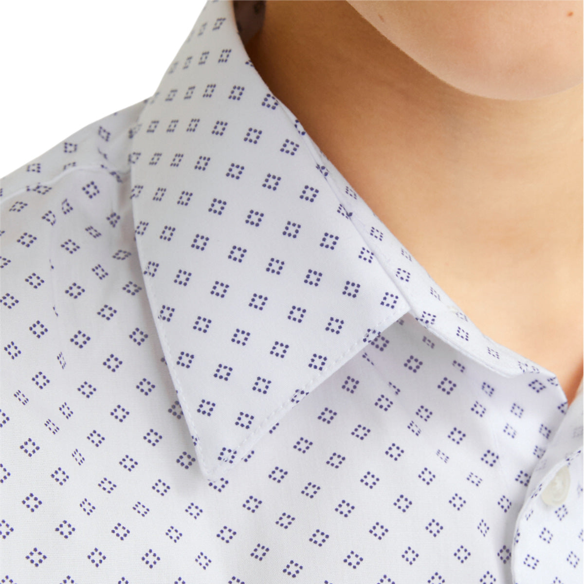 Alex print shirt LS jnr