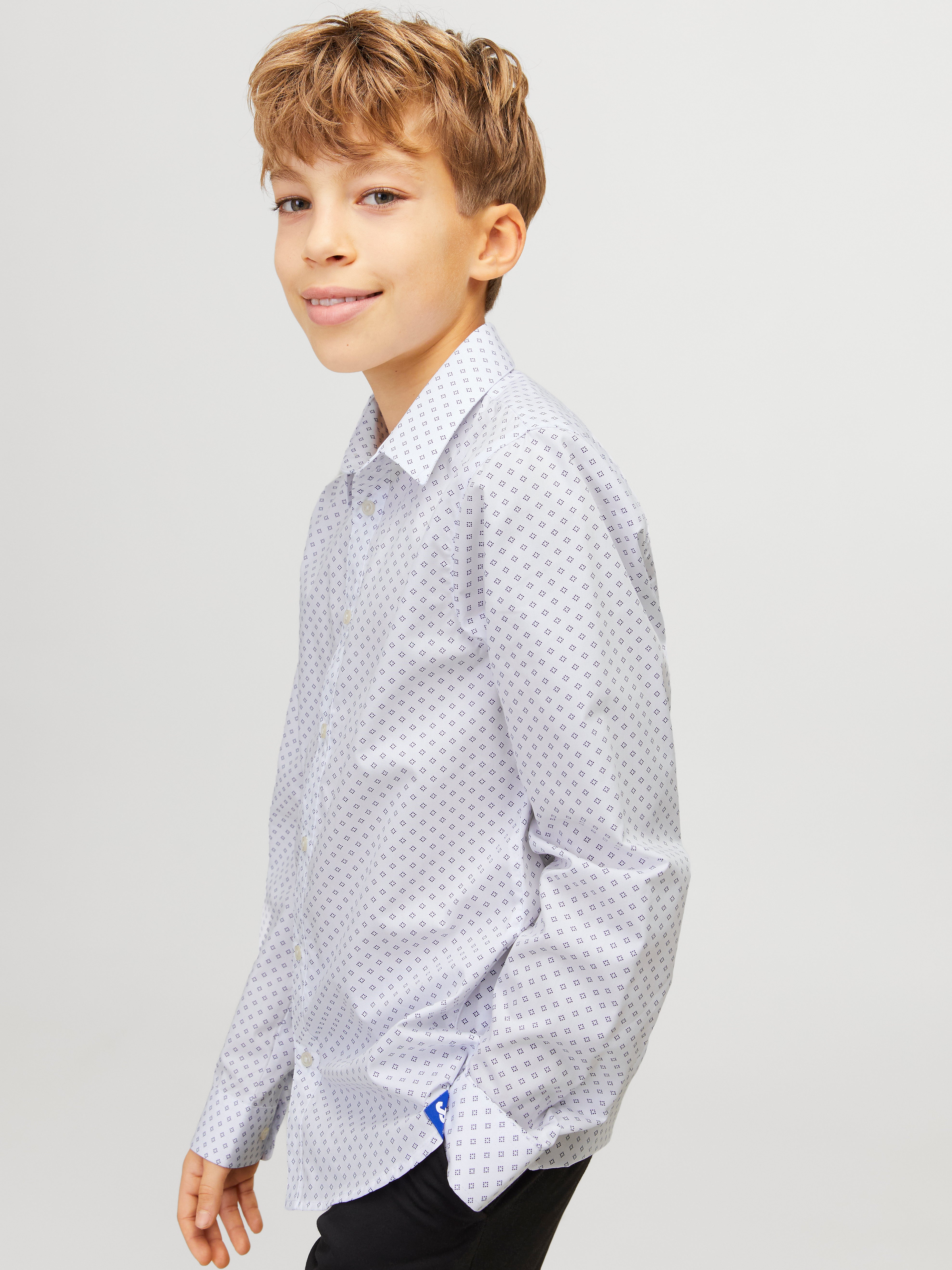 jjalex print shirt LS jnr