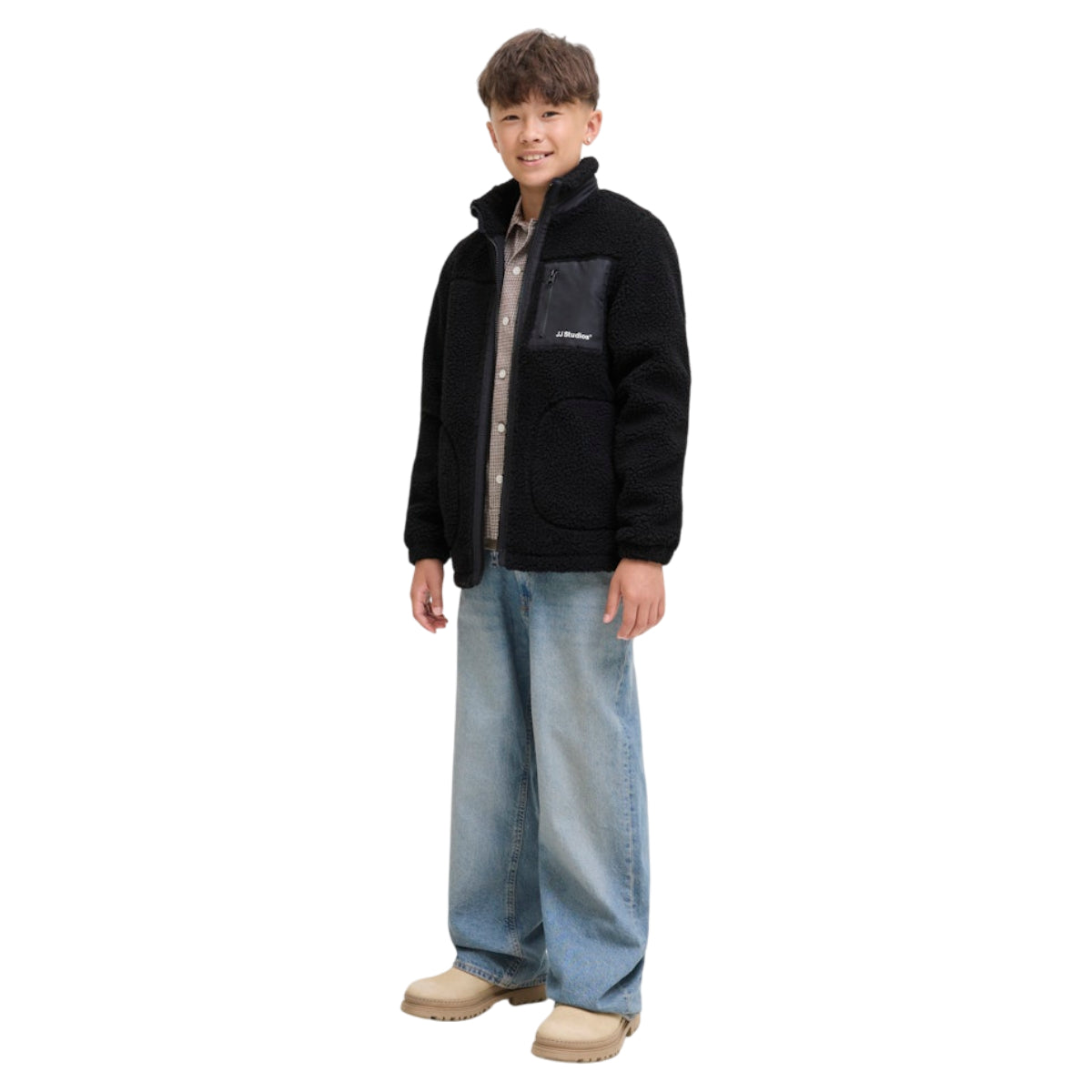 JJEsoho teddy jacket jnr