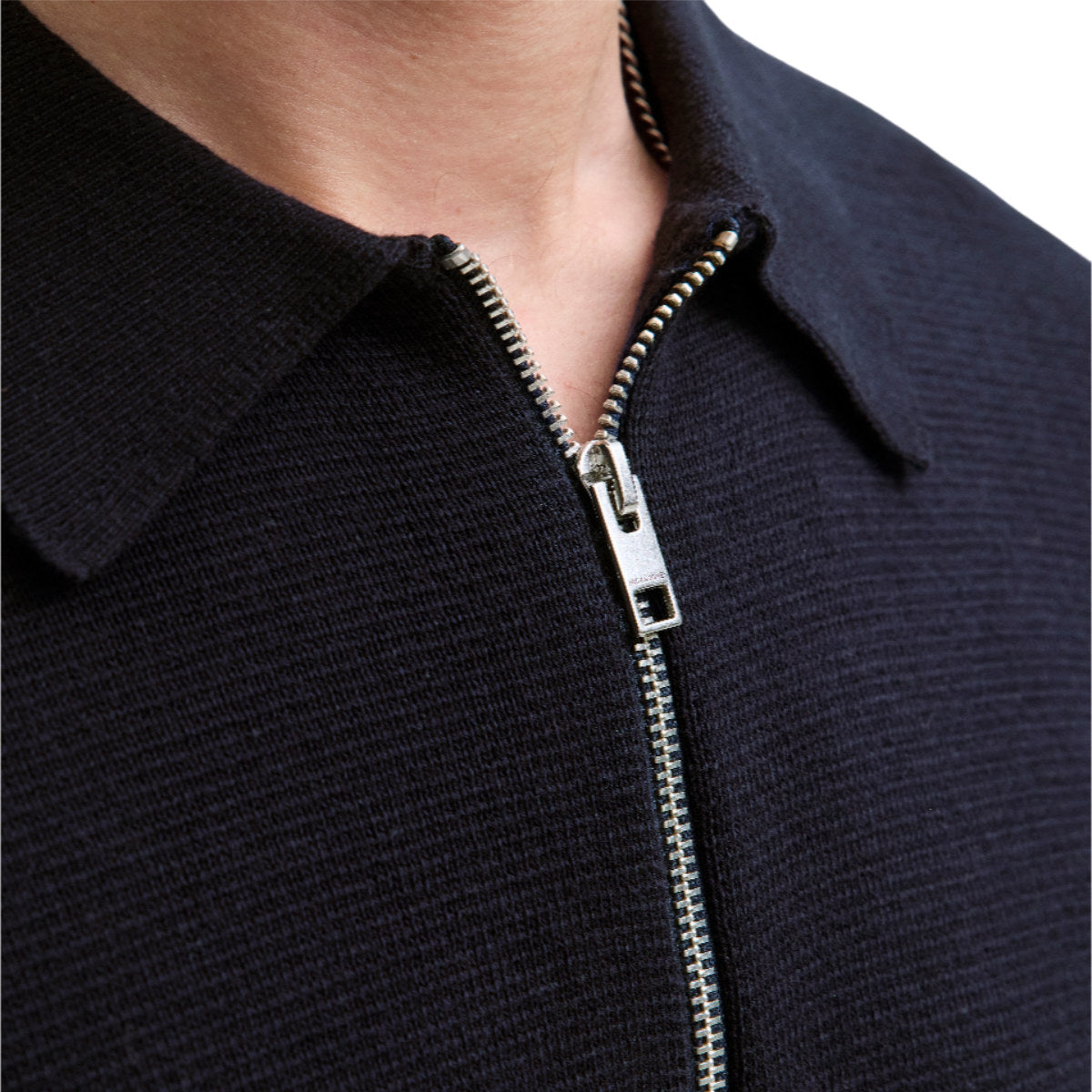 Blamilano stitch knit zip p