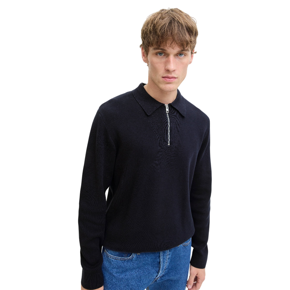 Blamilano stitch knit zip p