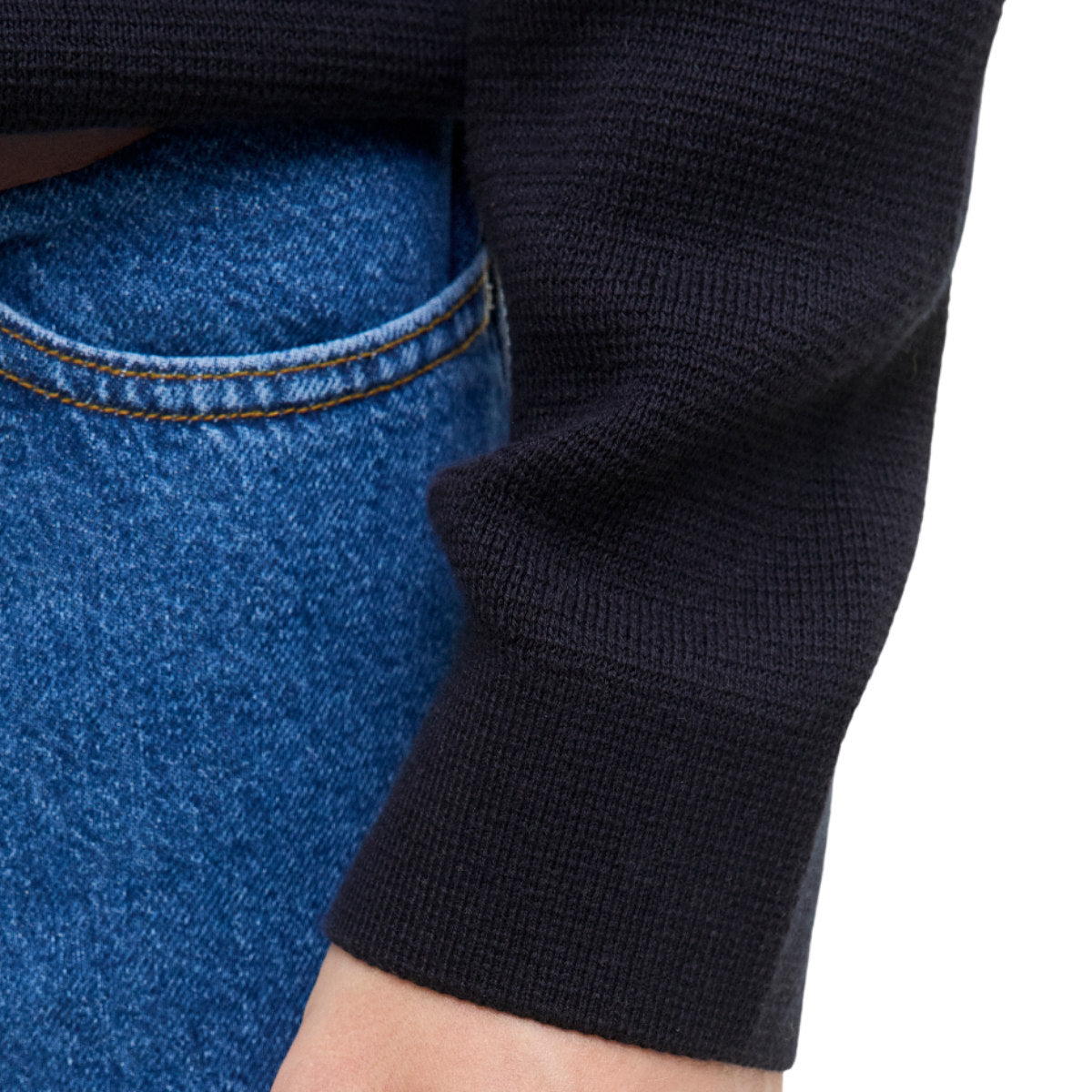 Blamilano stitch knit zip p