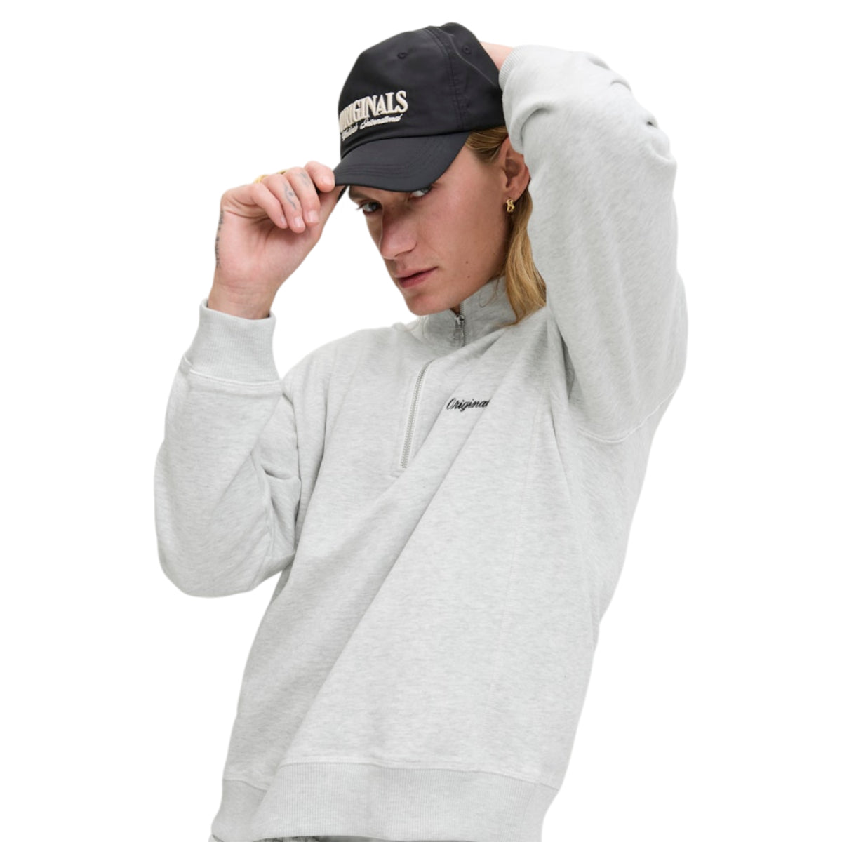 Jornorrebro emb sweat highneck