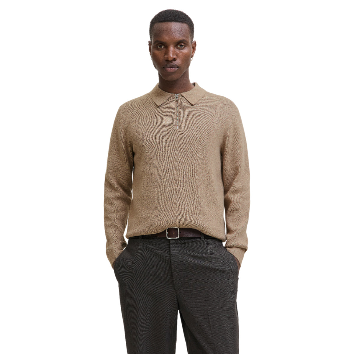 Blamilano stitch knit zip p