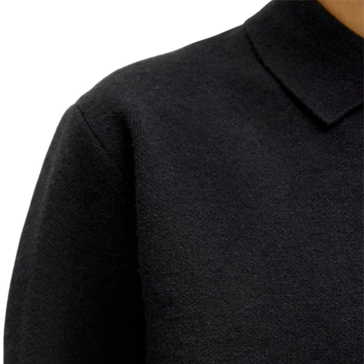 Jprblabradfort knit polo ln