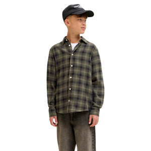 Jcocover checked flannel shirt