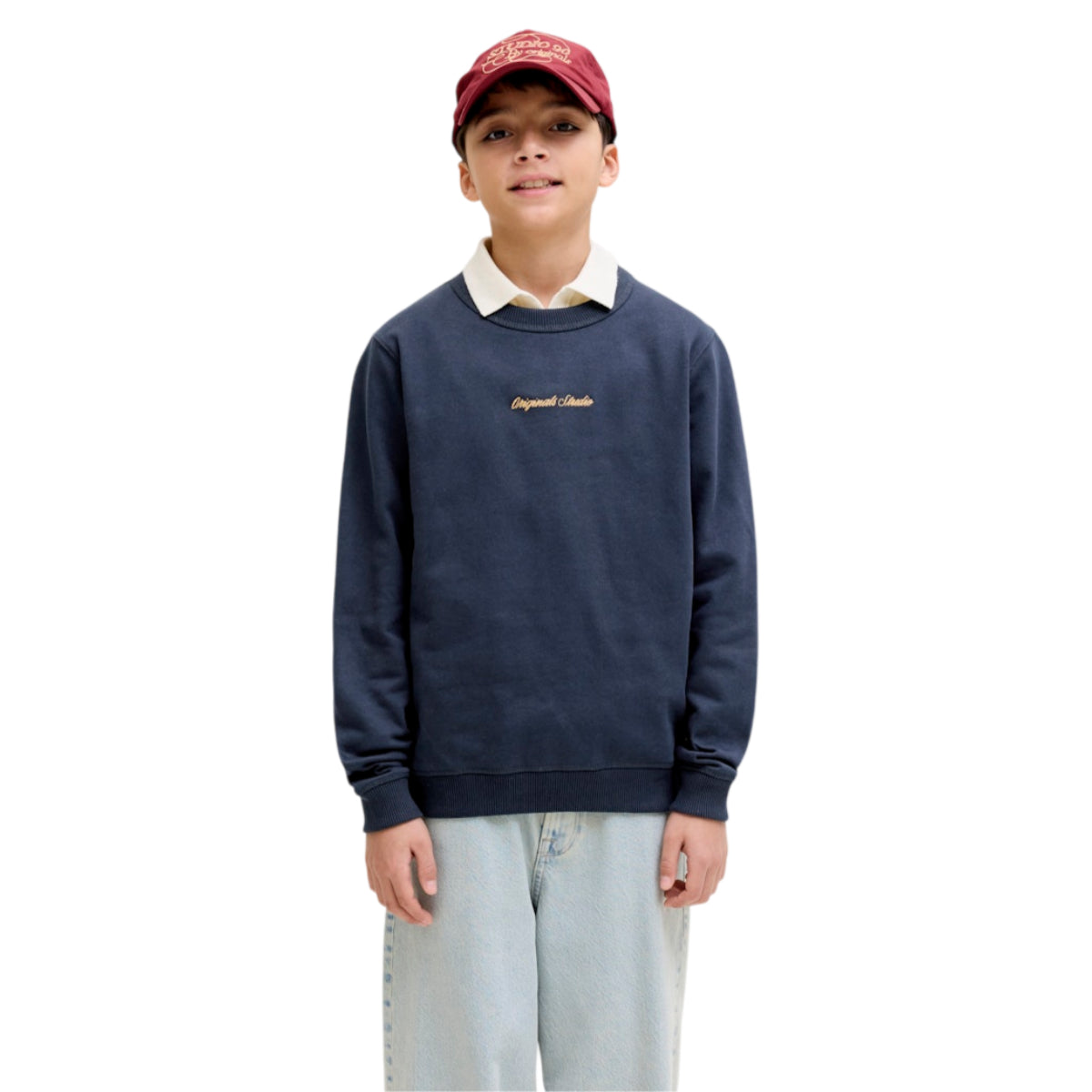 Jornorrebro emb sweatshirt crew