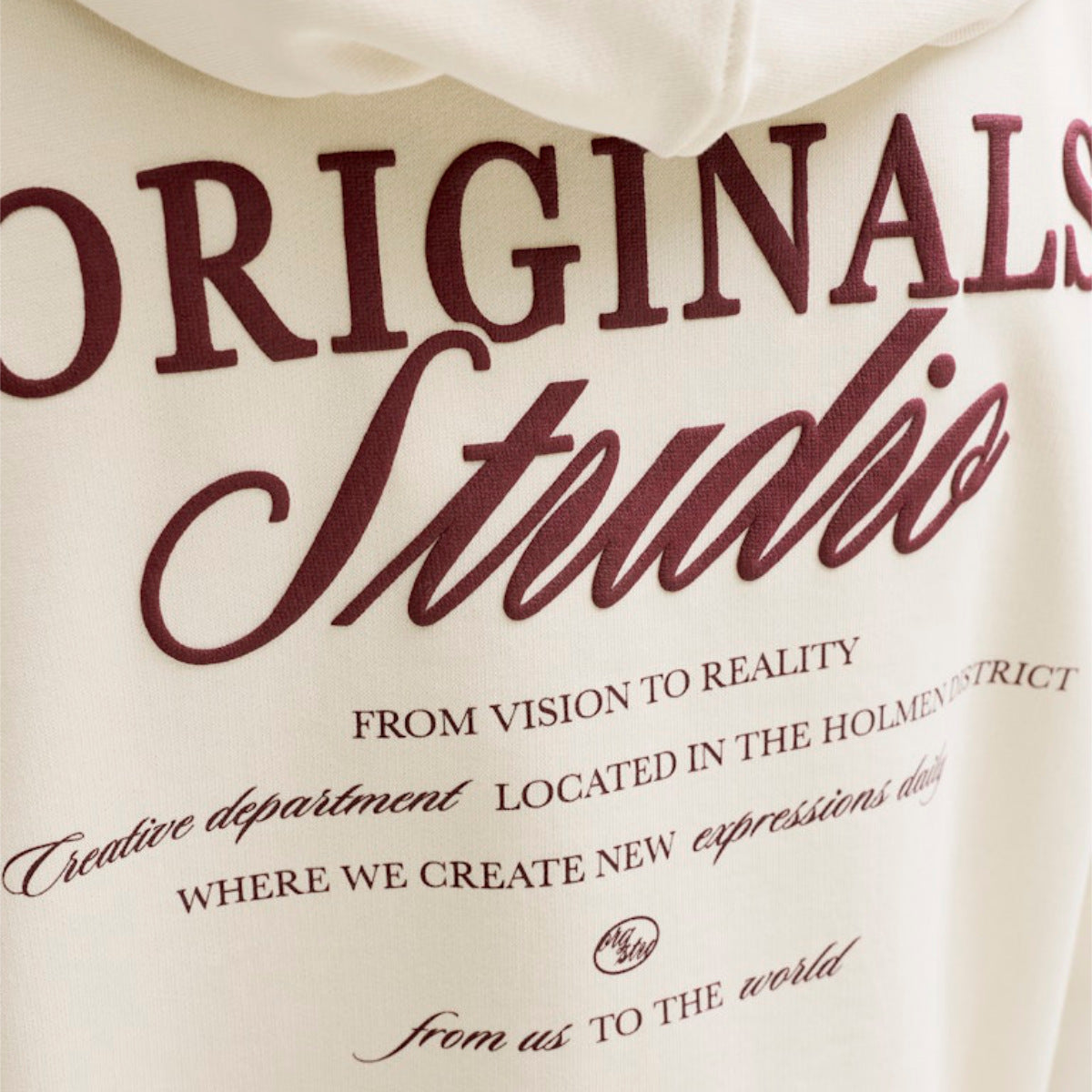 Jornorrebro typo back sweatshirt sn