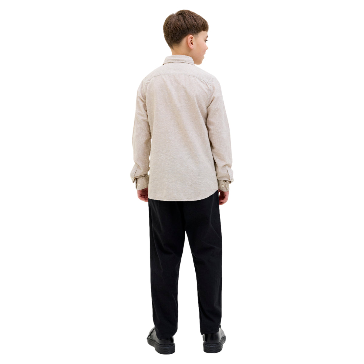 Jjebreeze linen blend shirt ls