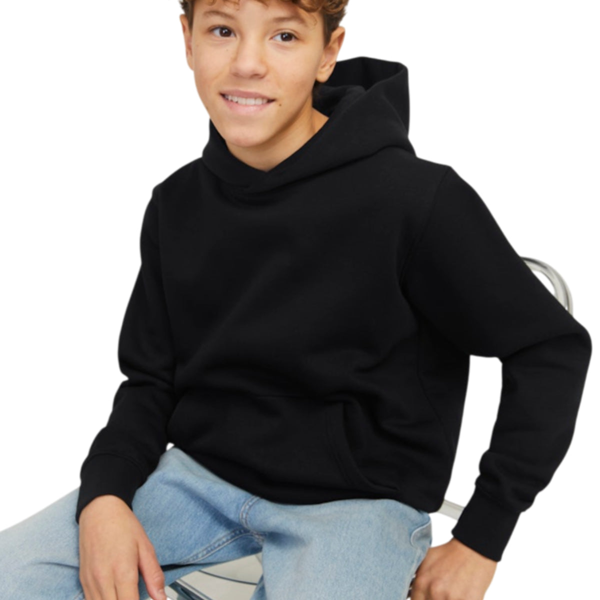 Jjeurban edge sweat hood