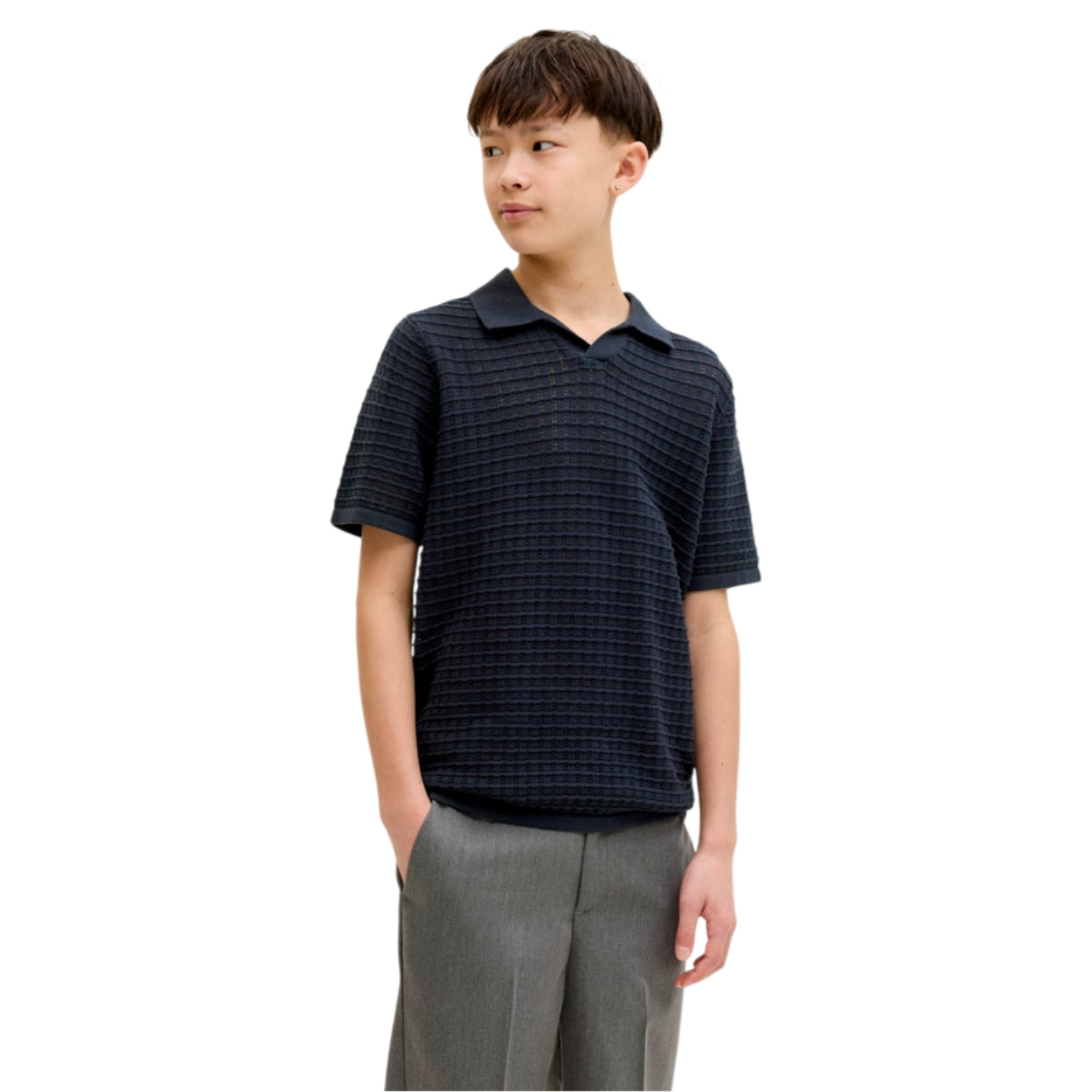 Jornantucket split neck polo