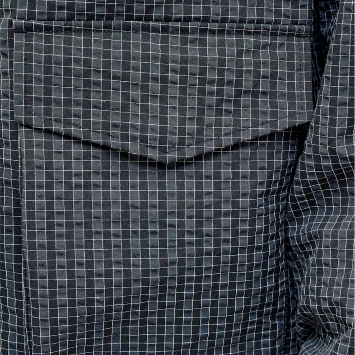 Jorniagra check hood jacket