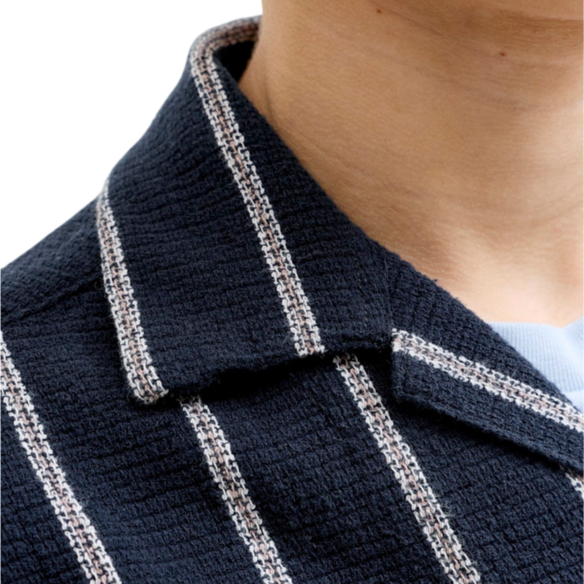 Jjecoba stripe resort shirt