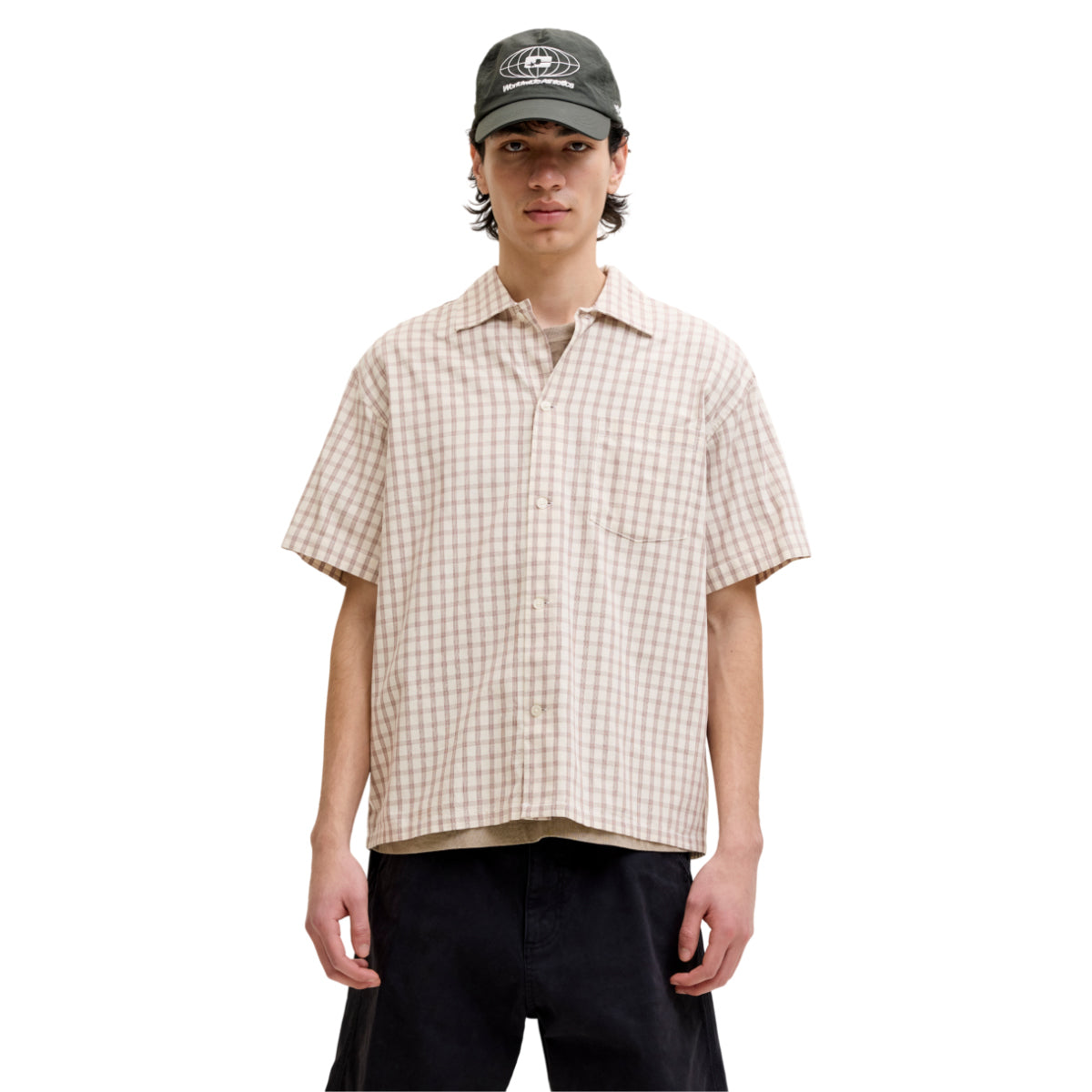 Joraustin clean check shirt ss