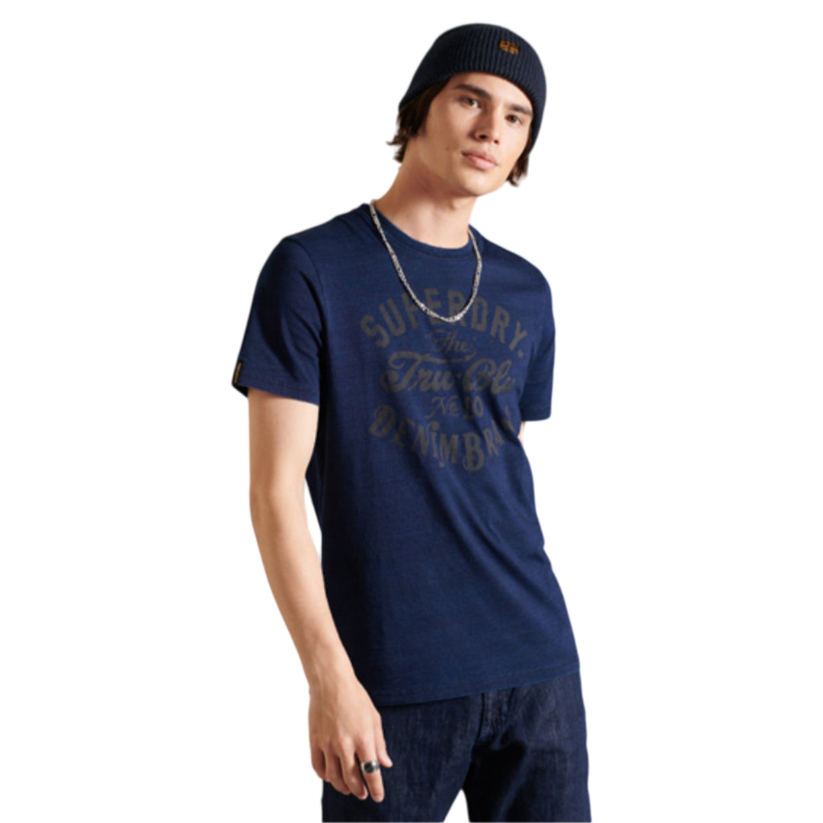 Script style workwear Tee