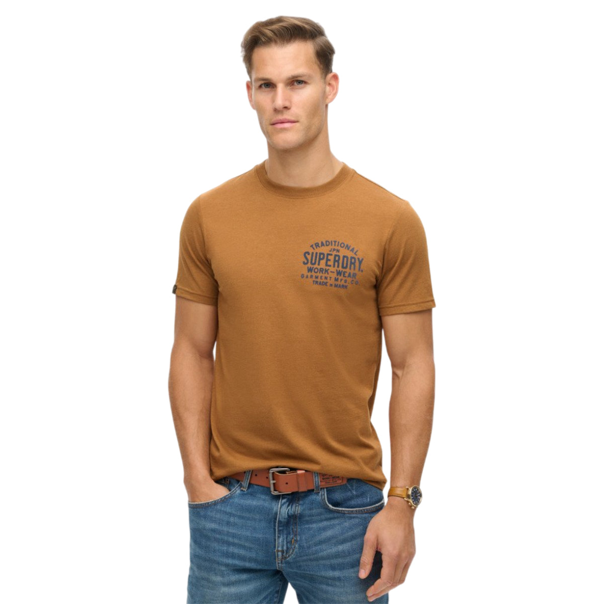 Machined workwear tee