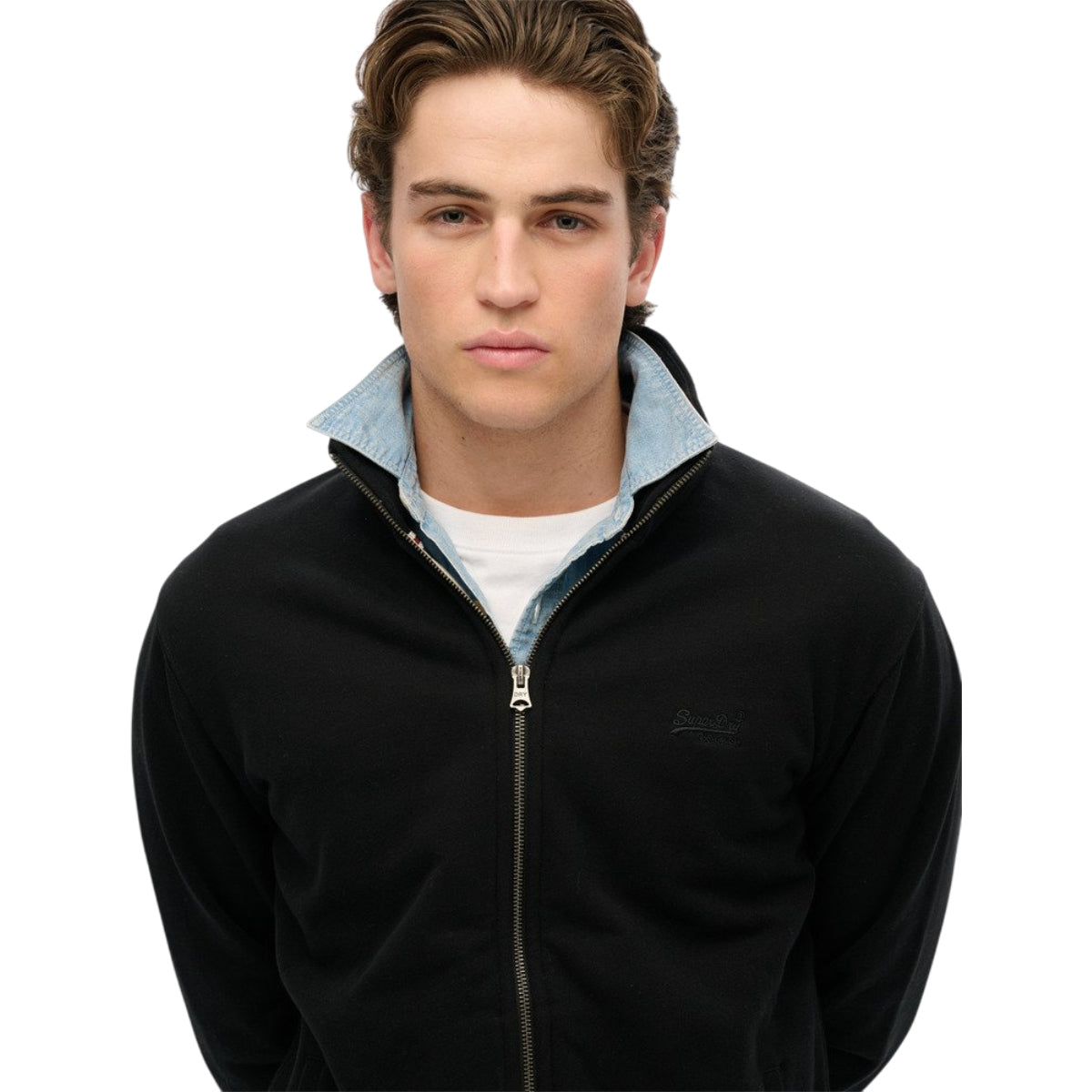 Essential Logo Zip Track Top