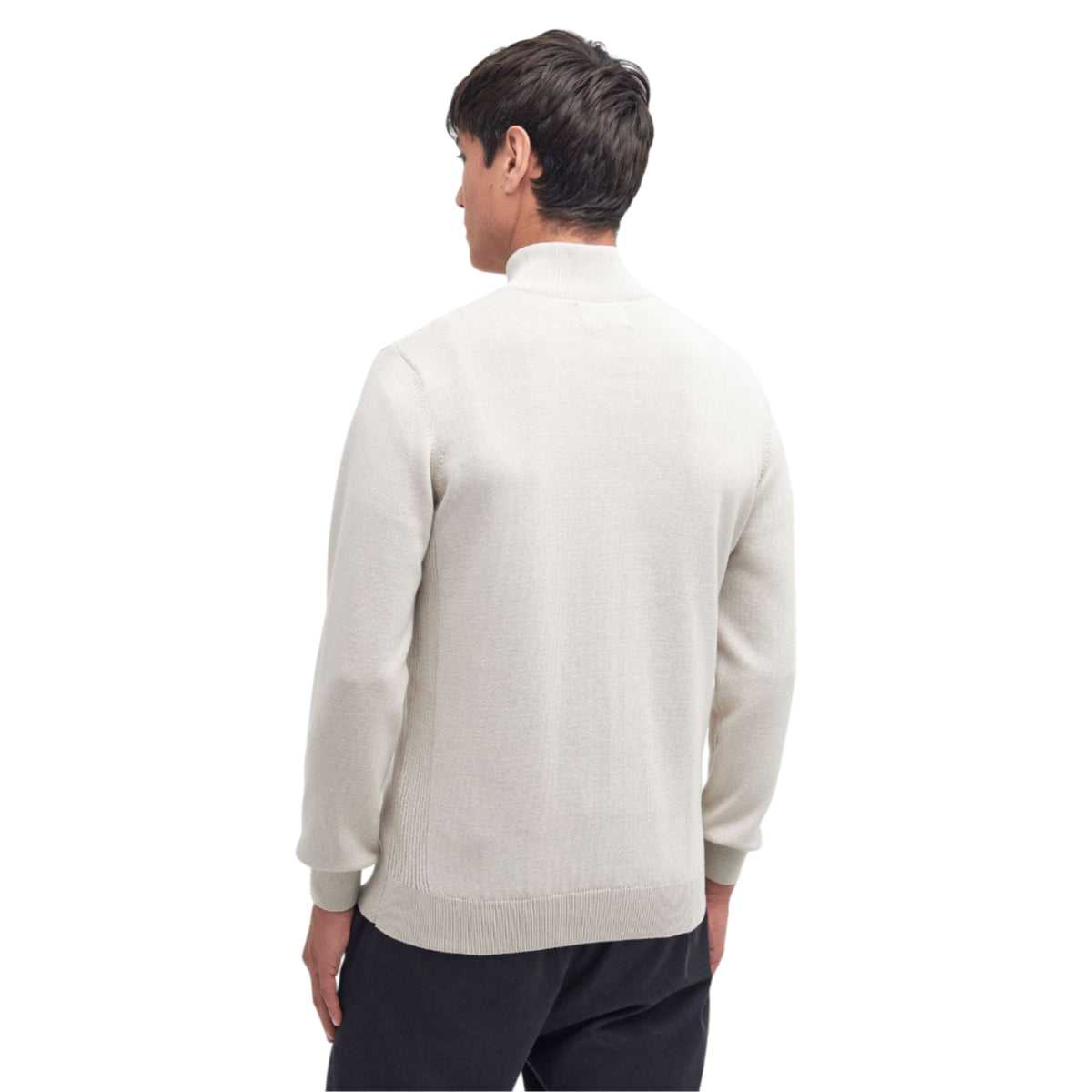 Cotton half zip