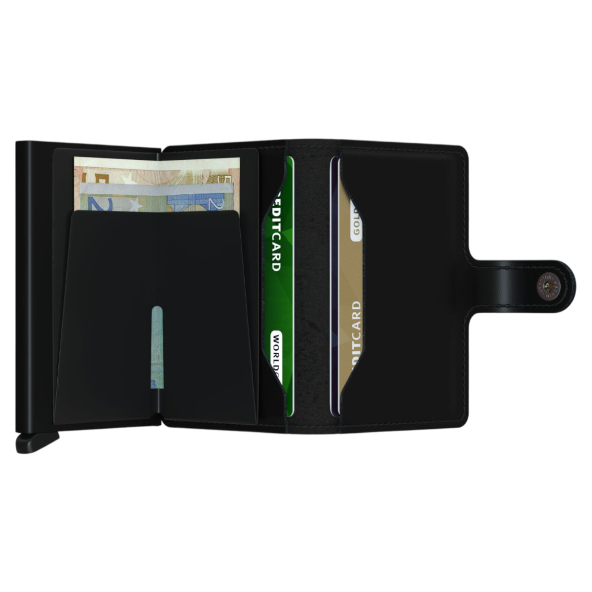 Miniwallet mattee black