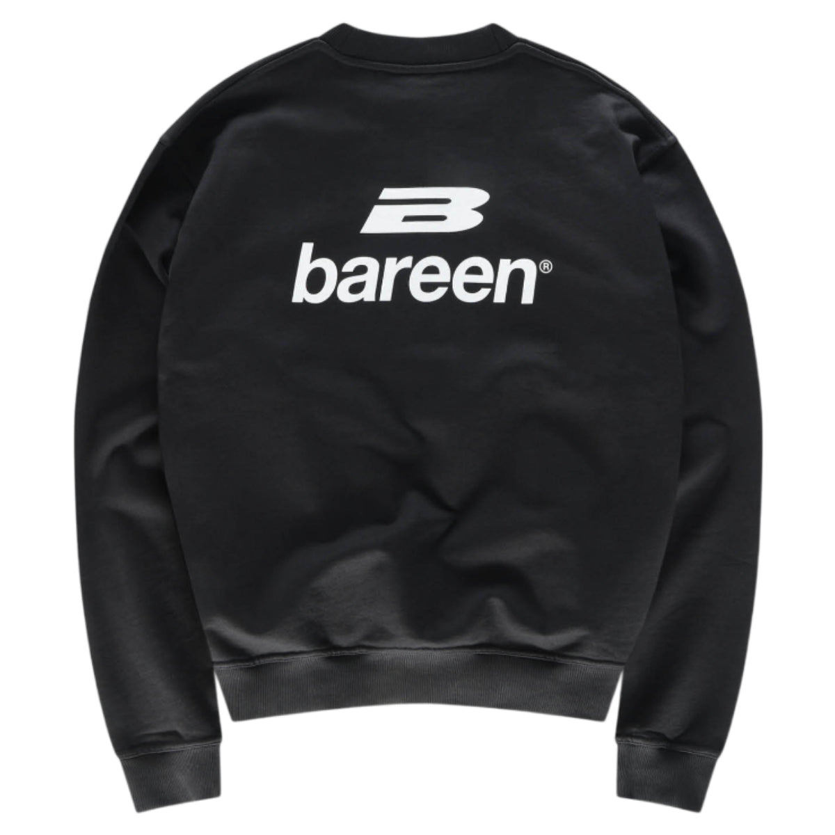 Oversized crewneck logo