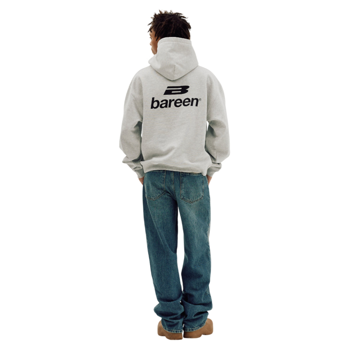 Oversized hoodie logo