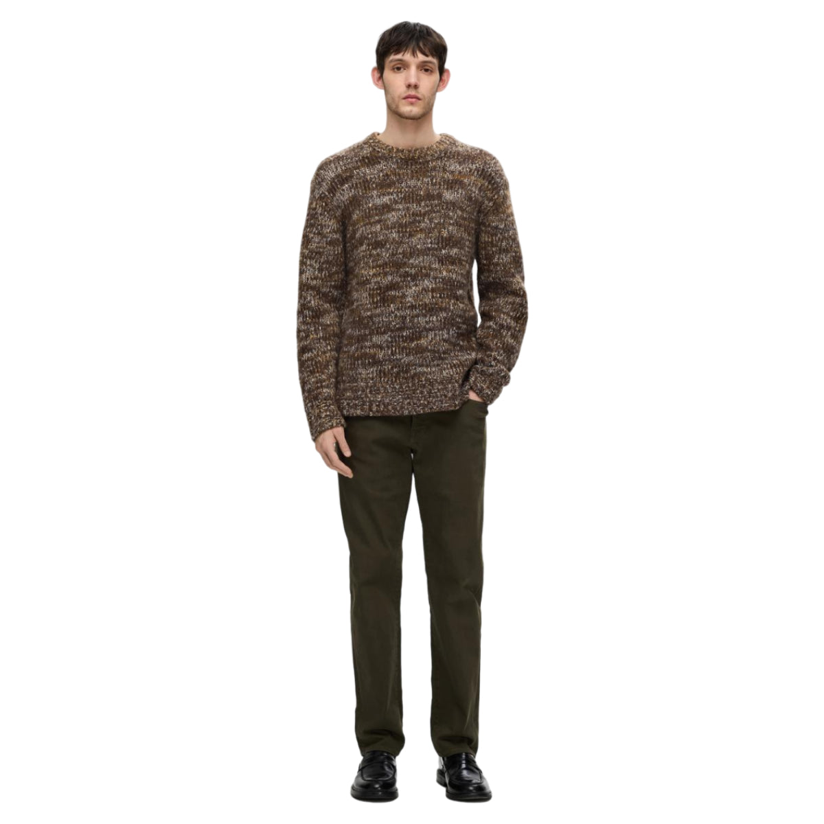 Pepper relaxed mock neck