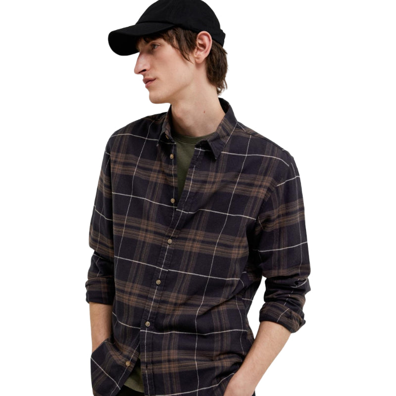 Mowen brushed shirt