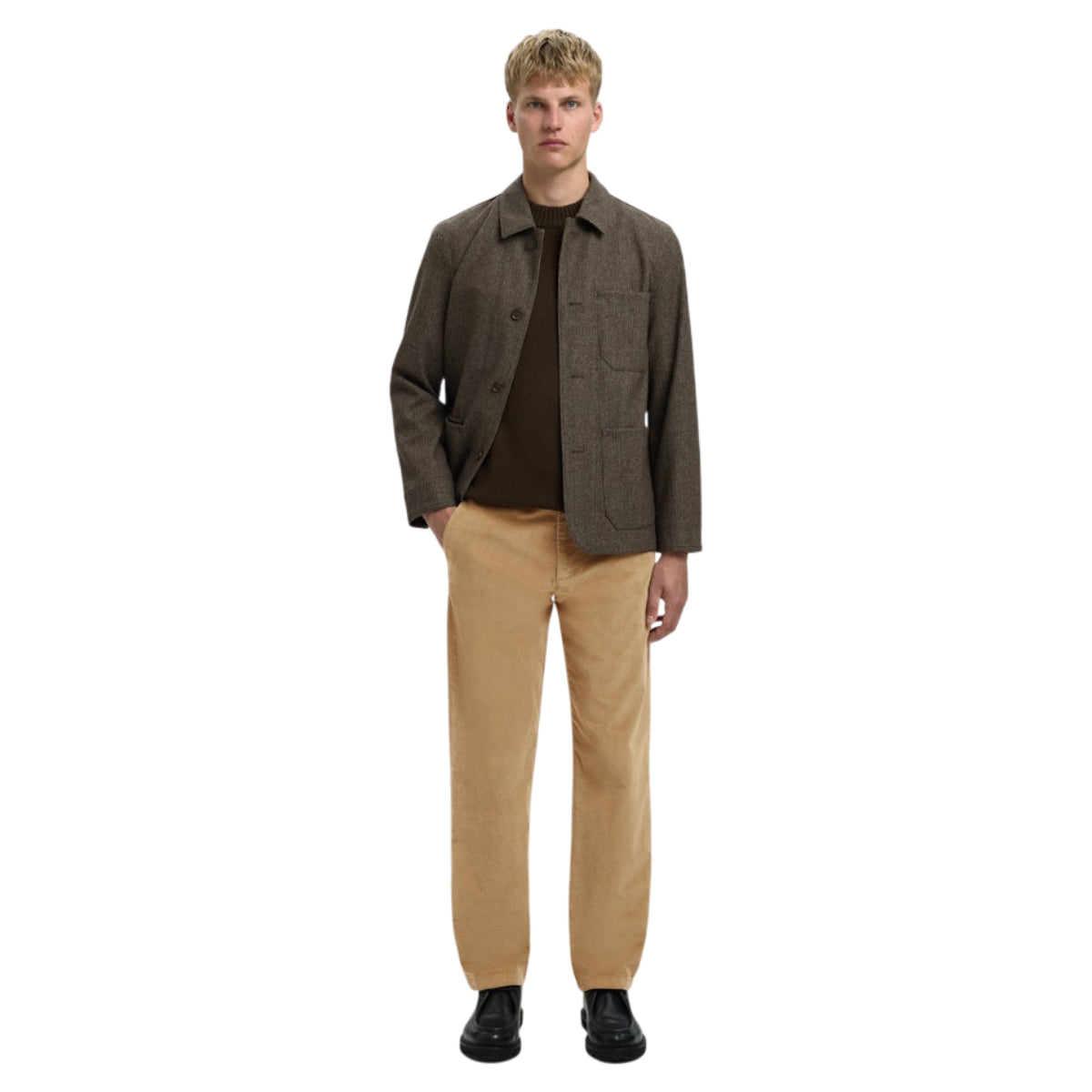 Straight miles cord pants