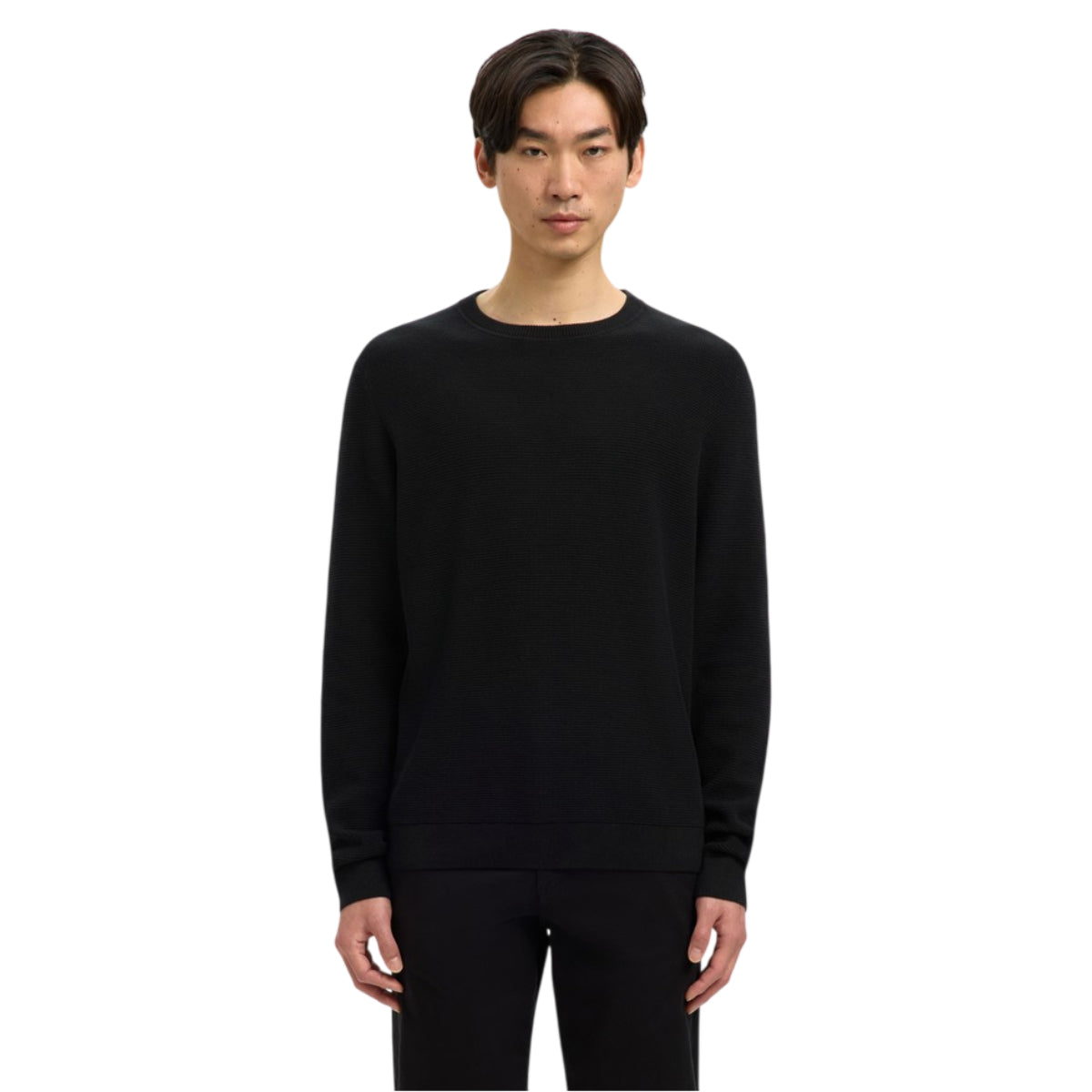 Ross knit structure crew